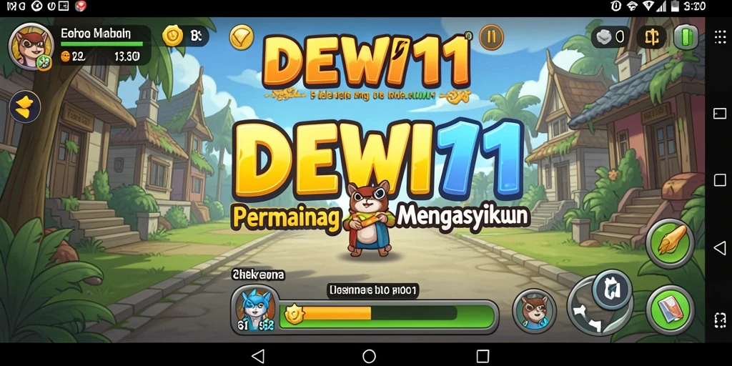 Tangkap momen seru gameplay DEWI11 dengan berbagai karakter unik.