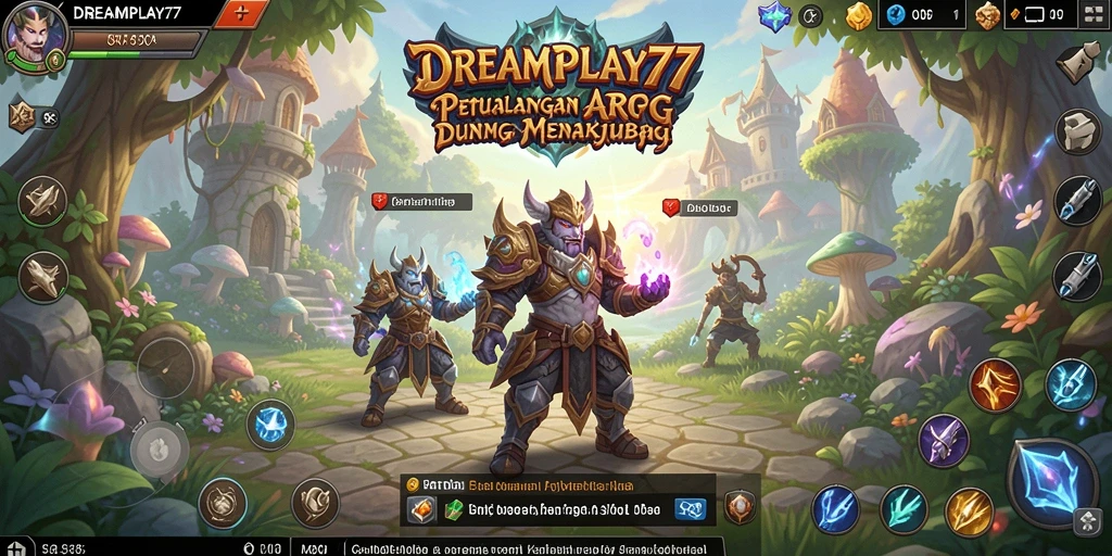 Gameplay menakjubkan dari DREAMPLAY77 dalam dunia ARPG.