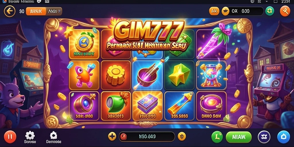 Gameplay seru dan menarik dalam GIM777 dengan tema slot yang beragam.
