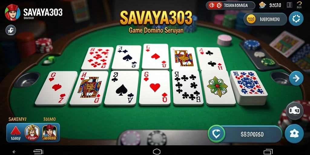 Gameplay seru dalam SAVAYA303, nikmati setiap momen bermain Domino.