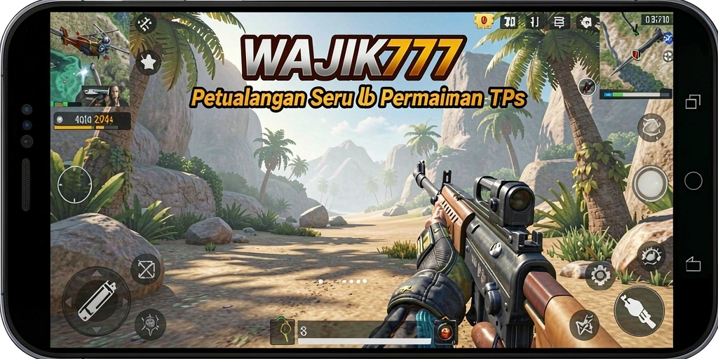 Screenshot gameplay WAJIK777 yang menampilkan aksi seru dalam TPS.