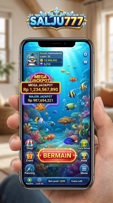 Screenshot fitur rekomendasi aplikasi di salju777.